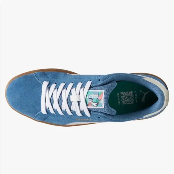 Puma Men’s Smash 3.0 Year of Sports Lace Up Sneakers - Blue - Picture 4 of 10